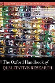 Tapa de The Oxford Handbook of Qualitative Research
