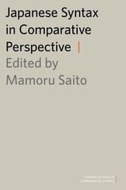 Tapa de Japanese Syntax in Comparative Perspective