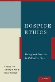 Tapa de Hospice Ethics