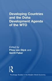 Tapa de Developing Countries and the Doha Development Agenda of the WTO