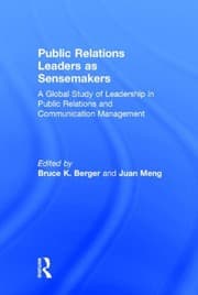 Tapa de Public Relations Leaders as Sensemakers