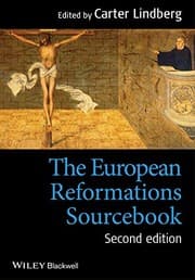Tapa de The European Reformations Sourcebook