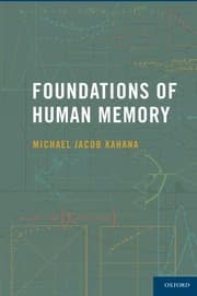 Tapa de Foundations of Human Memory