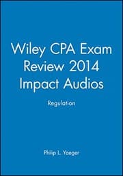 Tapa de Wiley CPA Exam Review 2014 Impact Audios
