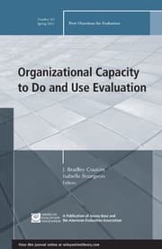 Tapa de Organizational Capacity to Do and Use Evaluation