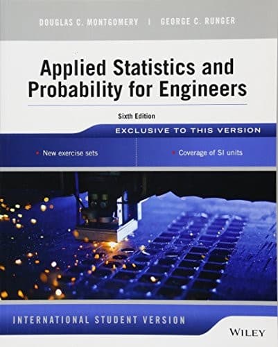 Tapa de Applied Statistics and Probability for Engineers