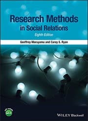 Tapa de Research Methods in Social Relations