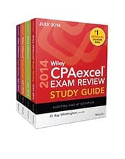 Tapa de Wiley CPAexcel Exam Review 2014 Study Guide July Set