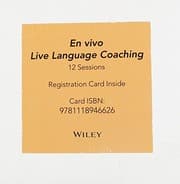 Tapa de En Vivo for Spanish 12 Session Reg Card