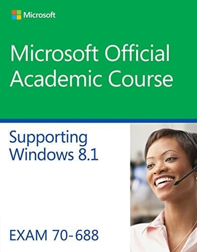 Tapa de 70-688 Supporting Windows 8.1