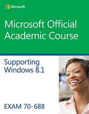 Tapa de 70-688 Supporting Windows 8.1