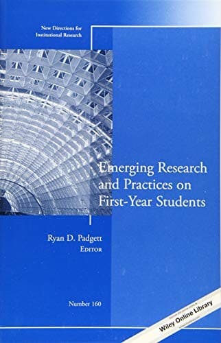 Tapa de Emerging Research and Practices on First-Year Students