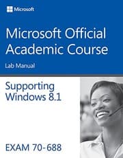 Tapa de 70-688 Supporting Windows 8.1 Lab Manual