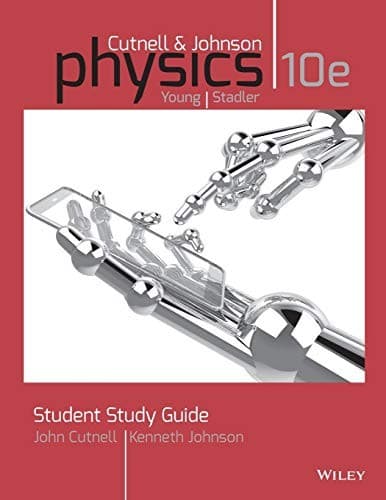 Tapa de Student Study Guide to Accompany Physics, Tenth Edition