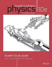 Tapa de Student Study Guide to Accompany Physics, Tenth Edition