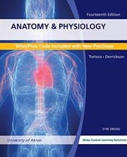 Tapa de Anatomy and Physiology Fourteenth Edition-University of Akron