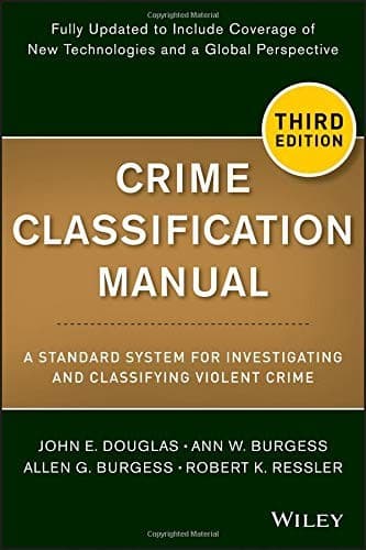 Tapa de Crime classification manual