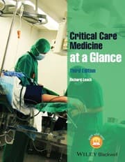 Tapa de Critical Care Medicine at a Glance