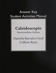 Tapa de SAM Answer Key for for Caleidoscopio