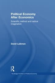 Tapa de Political economy after economics