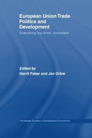 Tapa de European Union Trade Politics and Development