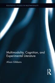 Tapa de Multimodality, cognition, and experimental literature