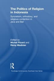 Tapa de The Politics of Religion in Indonesia