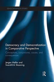 Tapa de Democracy and Democratization in Comparative Perspective