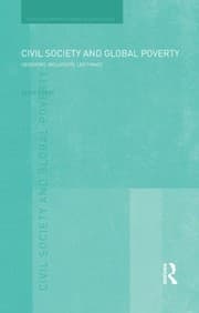 Tapa de Civil society and global poverty