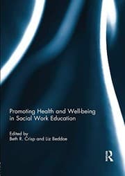 Tapa de Promoting Health and Well-being in Social Work Education