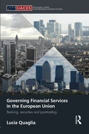 Tapa de Governing Financial Services in the European Union
