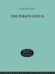 Tapa de The Person God Is