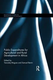 Tapa de Public Expenditures for Agricultural and Rural Development in Africa
