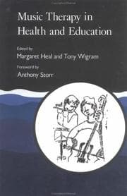 Tapa de Music therapy in health and education