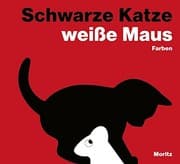 Tapa de Schwarze Katze, weiße Maus