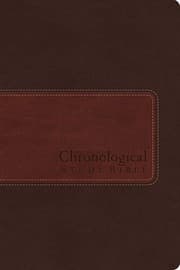 Tapa de NIV, Chronological Study Bible, Leathersoft, Brown