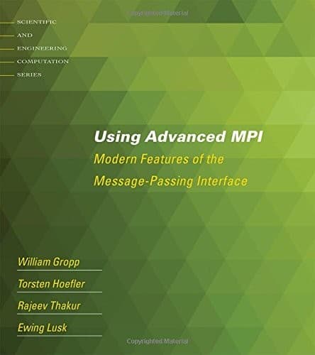 Tapa de Using Advanced MPI