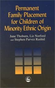 Tapa de Permanent family placement for children of minority ethnic origin