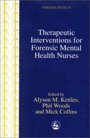 Tapa de Therapeutic interventions for forensic mental health nurses