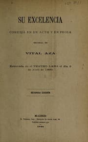 Tapa de Su excelencia