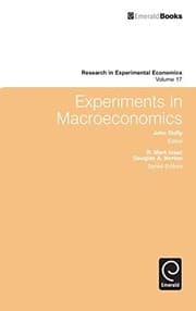 Tapa de Experiments in Macroeconomics