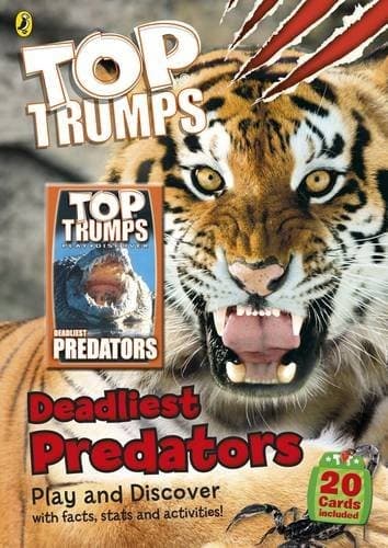 Tapa de Top Trumps Deadliest Predators