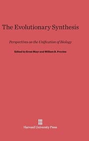 Tapa de The Evolutionary Synthesis