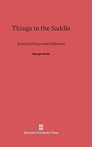 Tapa de Things in the Saddle
