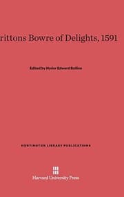 Tapa de Brittons Bowre of Delights, 1591