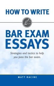 Tapa de How to Write Bar Exam Essays