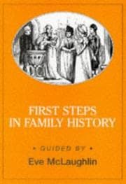 Tapa de First Steps in Family History (Genealogy)
