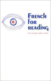 Tapa de French for reading