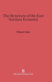 Tapa de The structure of the East German economy