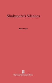 Tapa de Shakspere's Silences